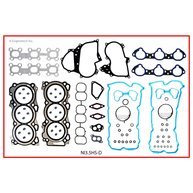 Enginetech NI3.5K-4 Engine Full Gasket Set for Nissan Cars and Trucks