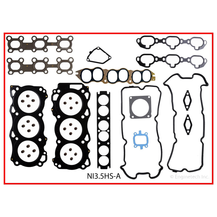 Enginetech Engine Full Gasket Set for Nissan and Infiniti Vehicles – Part NI3.5K-5