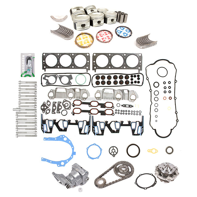 Overhaul Engine Rebuild Kit Fits 96-99 Chevrolet Oldsmobile Pontiac 3.4 OHV
