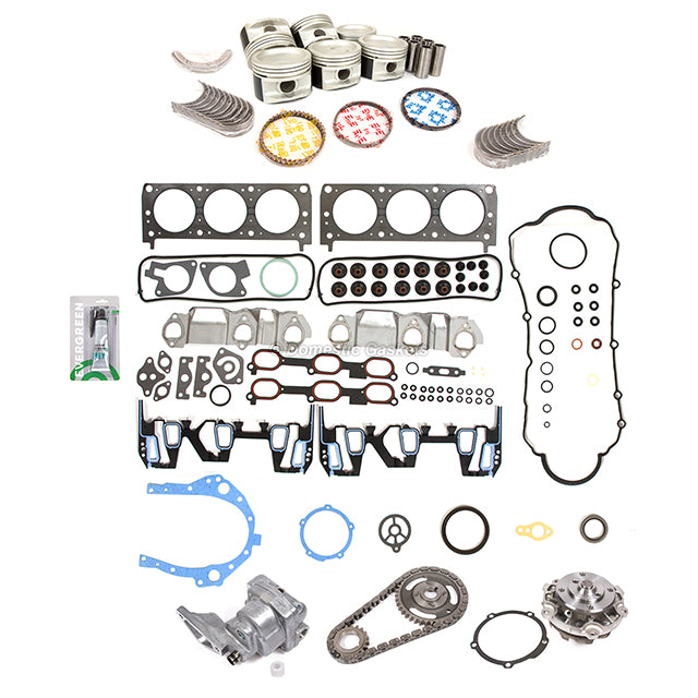 Engine Rebuild Kit Fits 96-99 Chevrolet Lumina Venture 3.4L 207CID OHV