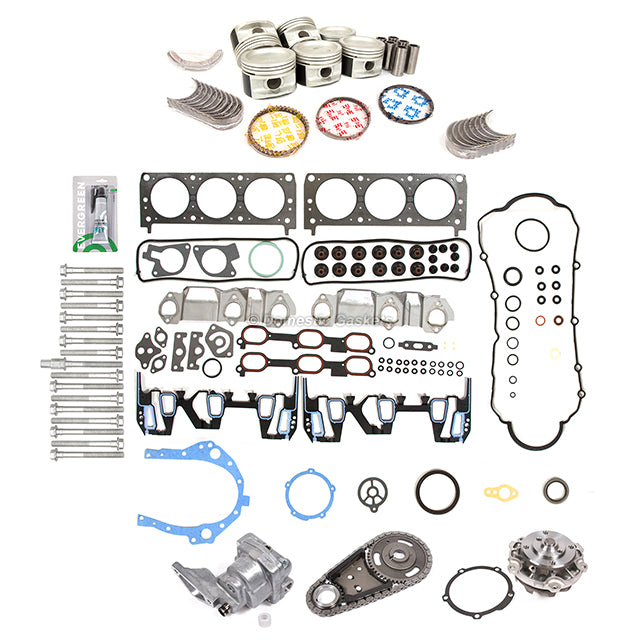 Overhaul Engine Rebuild Kit Fits 96-05 Chevrolet Pontiac Oldsmobile Buick 3.4L