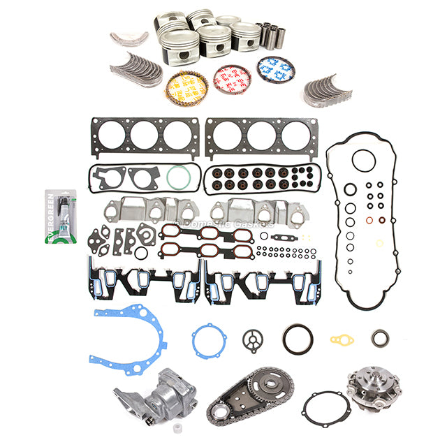 Engine Rebuild Kit Fits 96-05 Chevrolet Pontiac Oldsmobile Buick 3.4L OHV