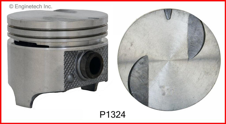 Enginetech P1324(4).75 Engine Piston Set Without Rings for Ford Ranger (1983-1988)