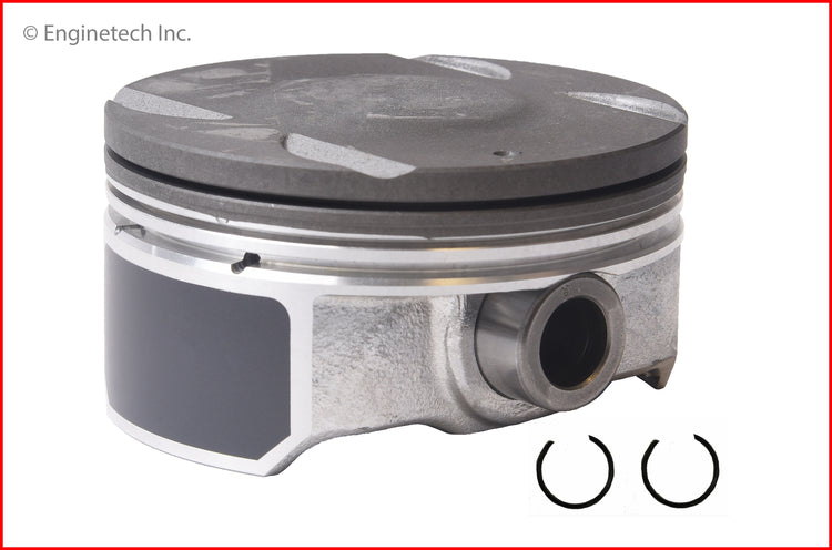 Enginetech P1507(4).50 Engine Piston Set Without Rings for Chevrolet Cruze and Sonic