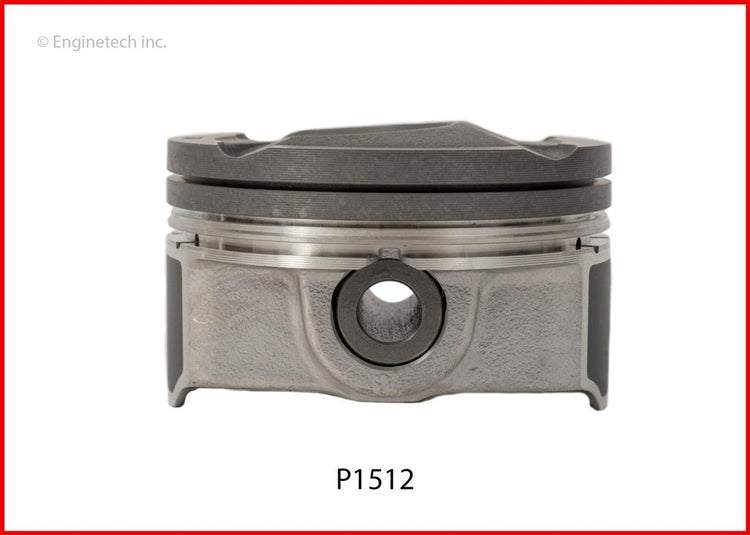 Enginetech P1512(4)020 Engine Piston Set Without Rings for Hyundai & Kia 2012-2014