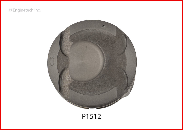 Enginetech P1512(4)020 Engine Piston Set Without Rings for Hyundai & Kia 2012-2014