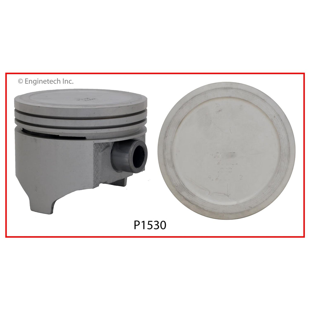 Enginetech P1530(1)040 Engine Single Piston Without Rings for Dodge and Chrysler Models