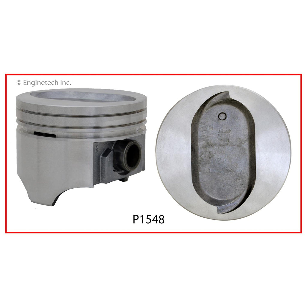 Enginetech P1548(1)STD Single Piston for Ford 1972-1974 Engines