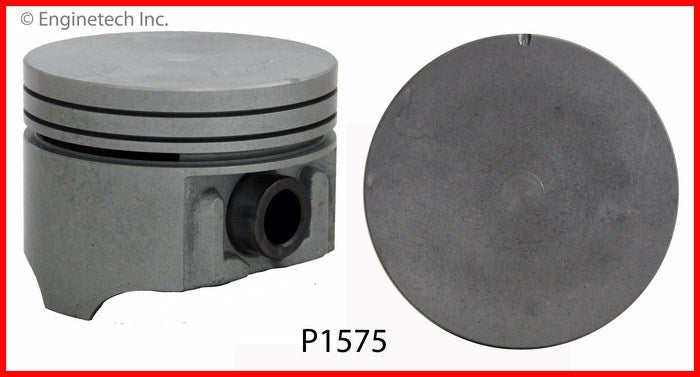 Enginetech P1575(6).75 Engine Piston Set Without Rings for Mazda B3000 and Ford Aerostar