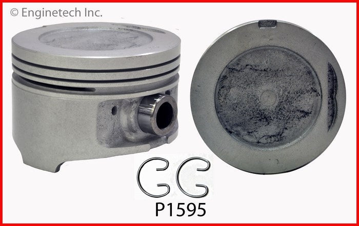 Enginetech P1595(4)STD Engine Piston Set Without Rings for Toyota 4Runner (1985-1994)