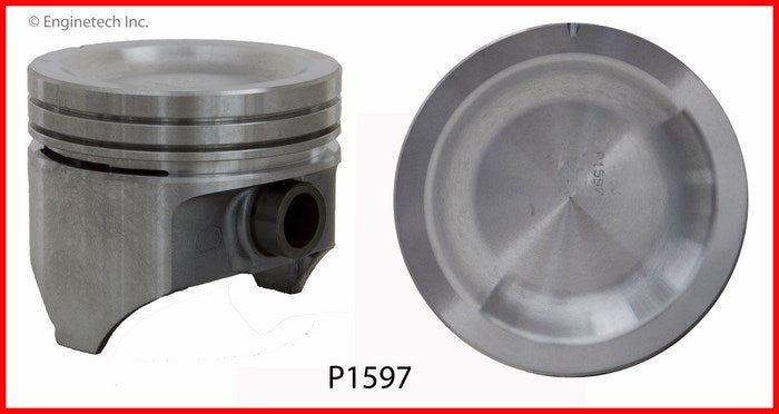 Enginetech P1597(6)STD Engine Piston Set Without Rings for Ford F-100 & F-250 (1969-1974)