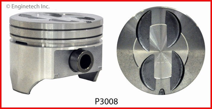 Enginetech P3008(8)060 Engine Piston Set Without Rings for Ford LTD Crown Victoria and Bronco