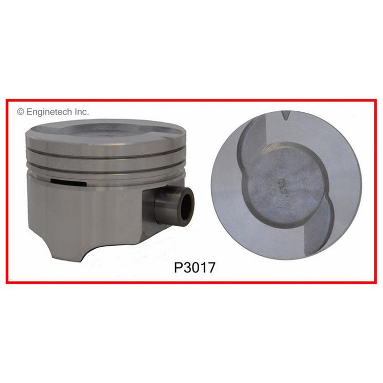 Enginetech P3017(6)STD Engine Piston Set Without Rings for Ford Mustang and Taurus