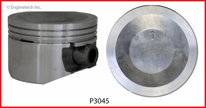 Enginetech P3045(6)STD Engine Piston Set Without Rings for Ford Aerostar and Ranger