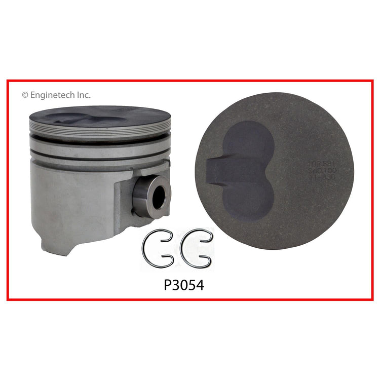 Enginetech P3054(1)STD Engine Single Piston - Without Rings