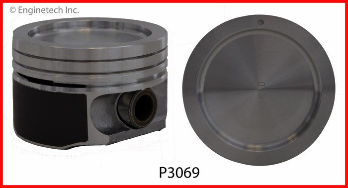 Enginetech P3069(6).75) Engine Piston Set Without Rings for Buick Century and Chevrolet Lumina