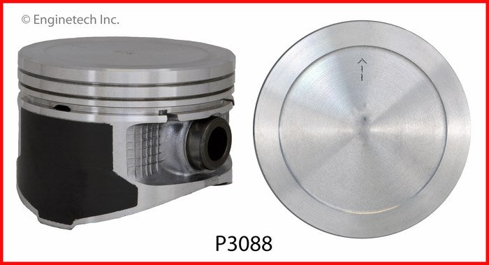 Enginetech P3088(4)STD Engine Piston Set Without Rings for Dodge Neon and Chrysler Cirrus