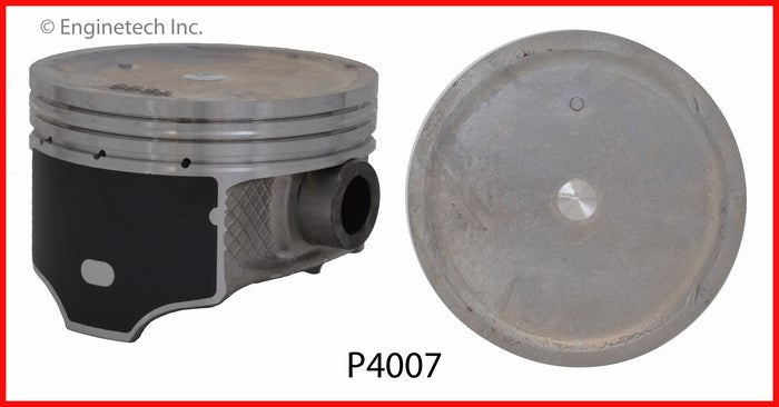 Enginetech P4007(4).50 Engine Piston Set Without Rings for Mitsubishi 2004-2012