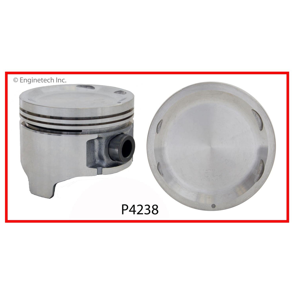 Enginetech P4238(1)STD Single Piston for Nissan D21 and 720 Models