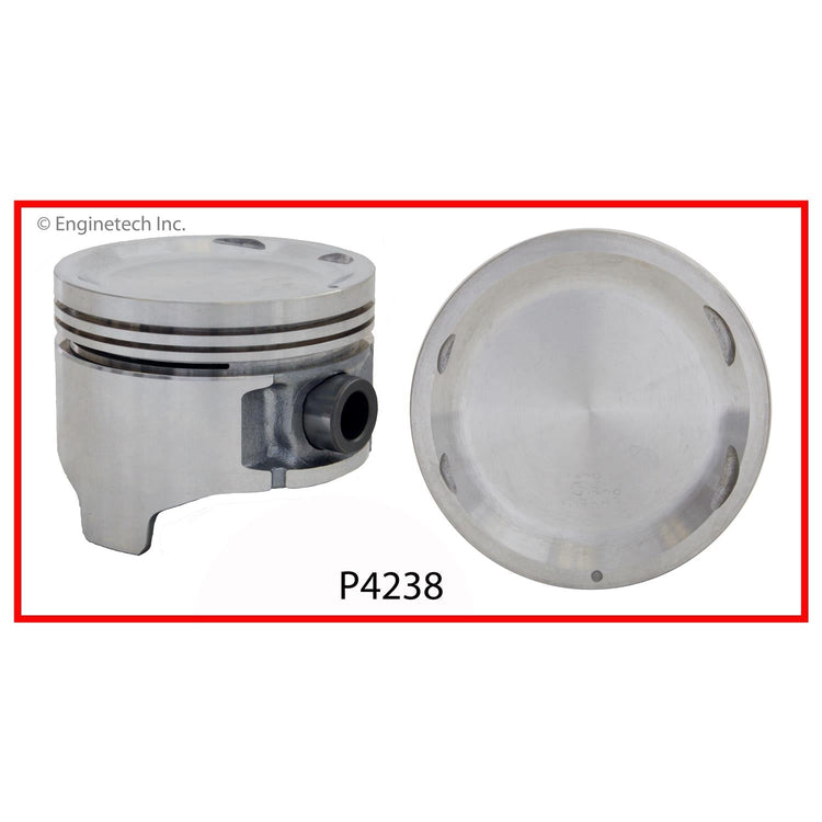 Enginetech P4238(1)STD Single Piston for Nissan D21 and 720 Models