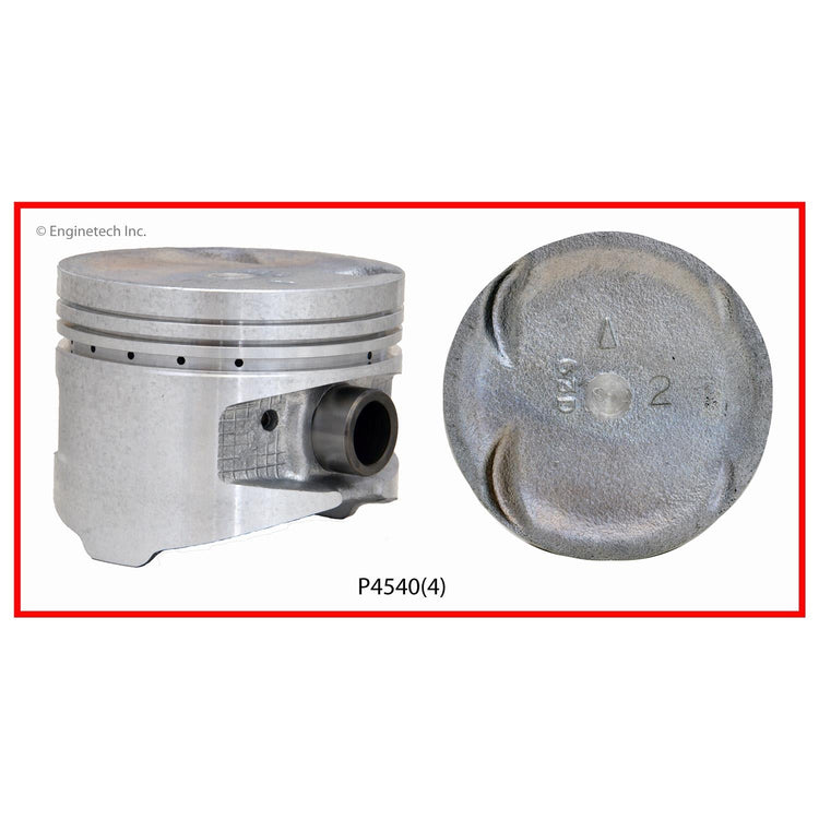 Enginetech Piston Set Without Rings for Mitsubishi Galant (1989-1991)