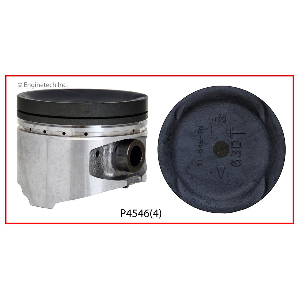 Enginetech P4546(1)STD Single Piston for Mitsubishi and Eagle Talon Engines