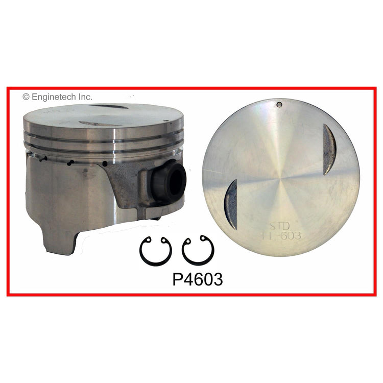 Enginetech P4603(1).50 Engine Single Piston Without Rings for Nissan and Infiniti Models