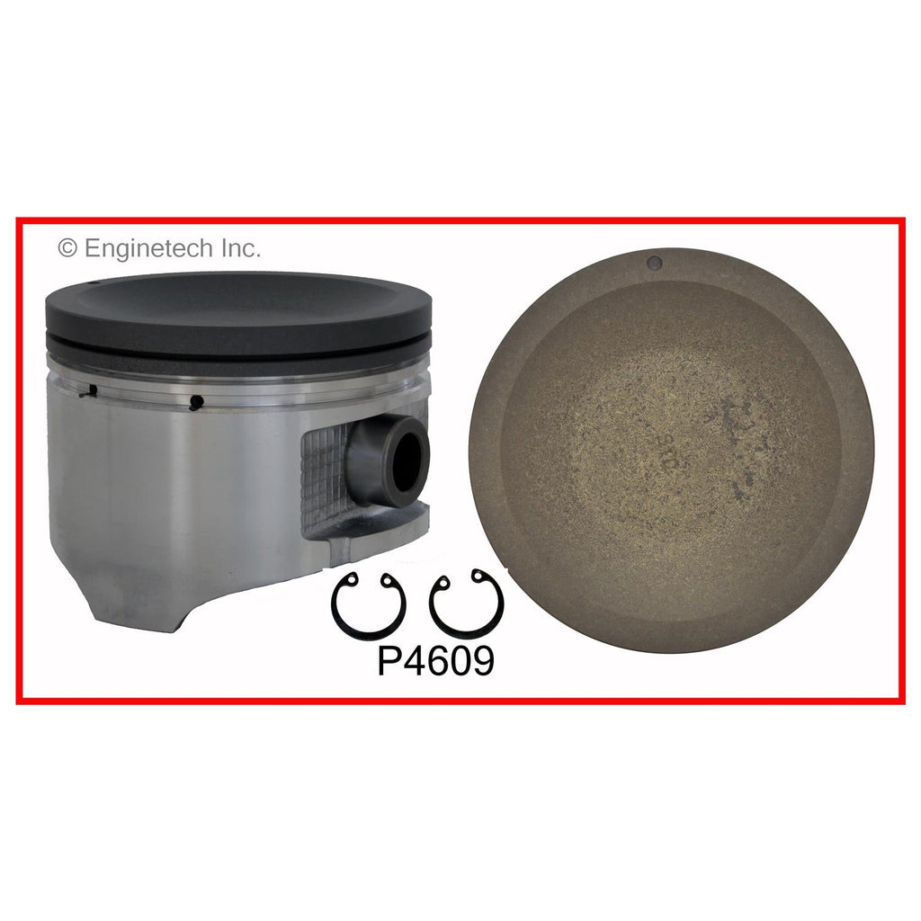 Enginetech P4609(1)STD Engine Single Piston for Nissan 240SX and Altima