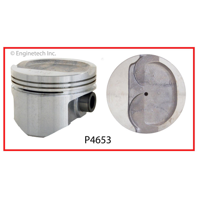 Enginetech P4653(1).50 Engine Single Piston Without Rings for Toyota 4Runner and Pickup