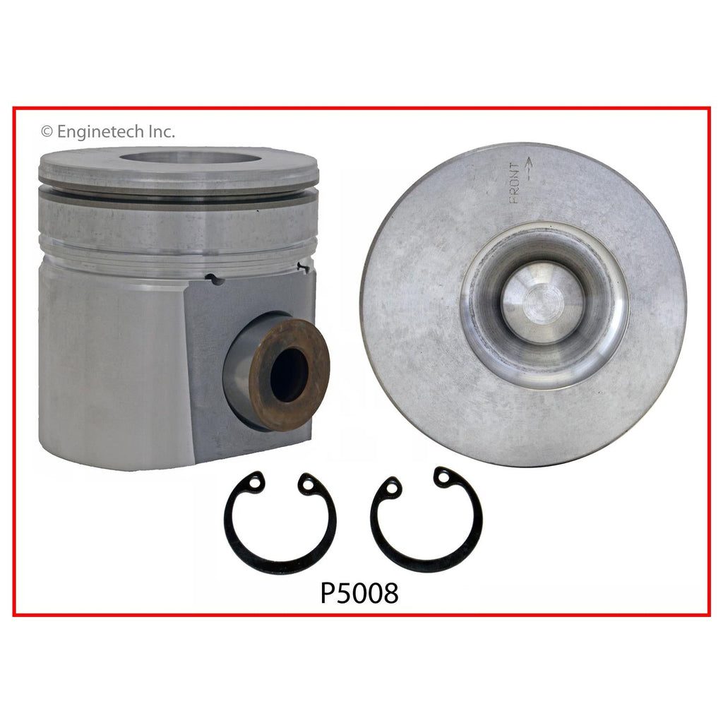 Enginetech P5008(1)STD Single Piston for Dodge Ram 2500 and 3500 Engines