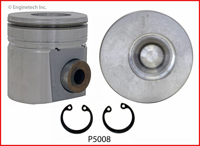 Enginetech P5008(6)STD Engine Piston Set Without Rings for Dodge Ram 2500 & 3500 (1994-1998)