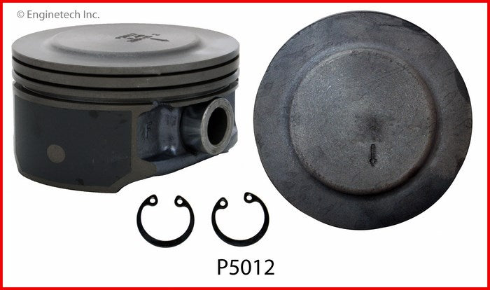 Enginetech Piston Set Without Rings for GM and Isuzu Engines