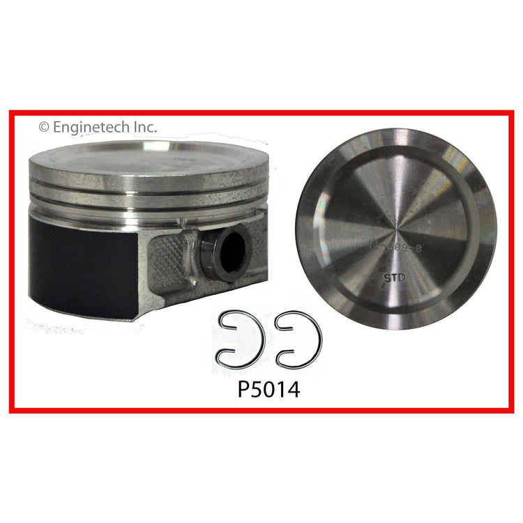 Enginetech P5014(1).50 Engine Single Piston Without Rings for 2012 Ford E-150