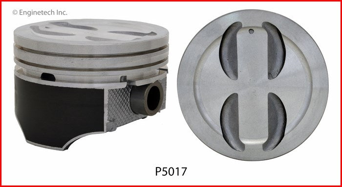 Enginetech Piston Set Without Rings for 4-Inch Bore Engines