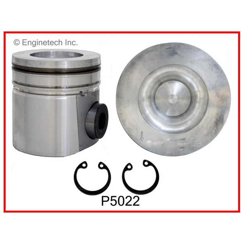 Enginetech P5022(6)STD Engine Piston Set Without Rings for Dodge Ram 2500 & 3500 (1998-2002)