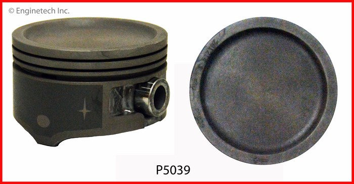 Enginetech P5039(8).50 Engine Piston Set Without Rings for Ford Vehicles