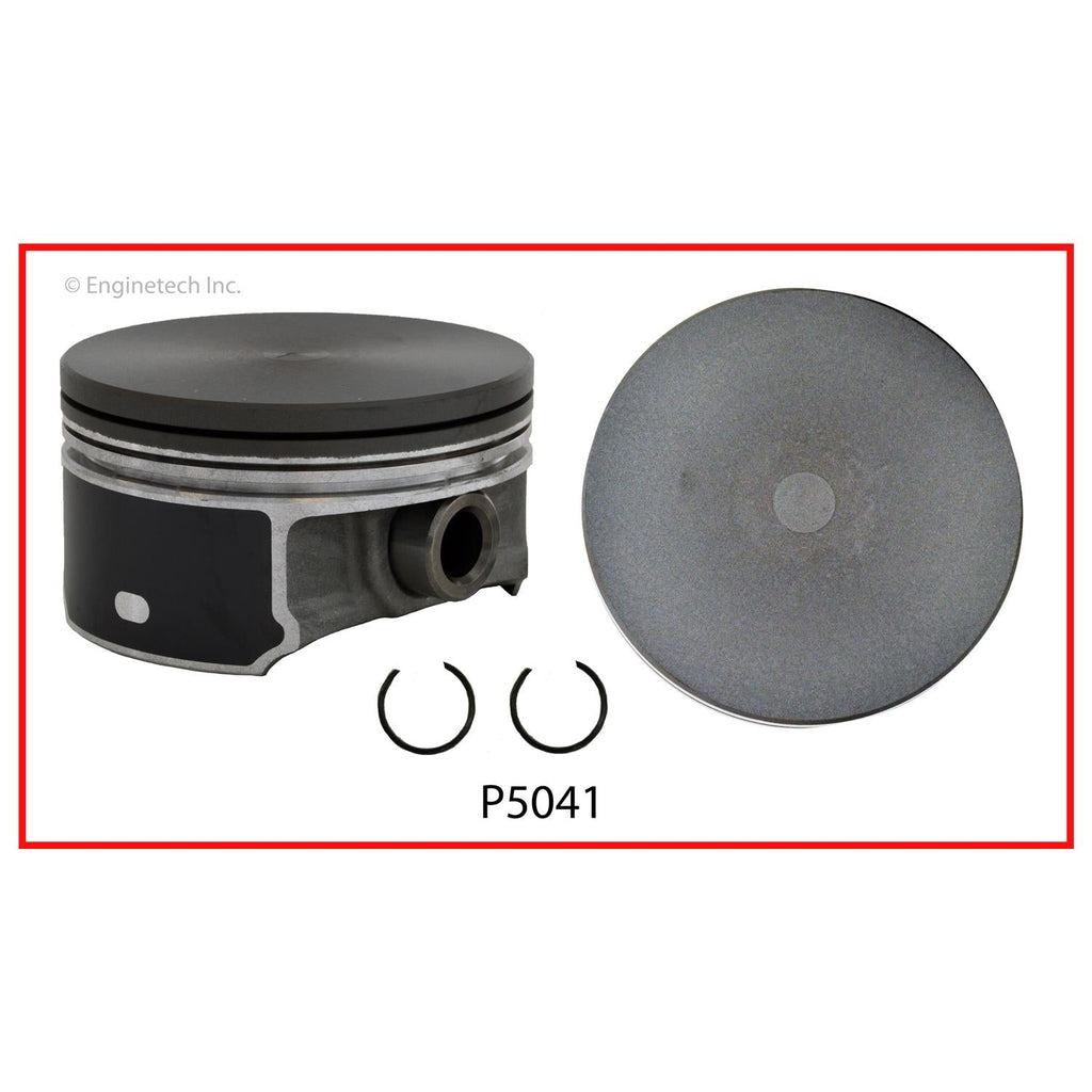 Enginetech P5041(1)030 Engine Single Piston Without Rings for Chevrolet Caprice (2012-2013)