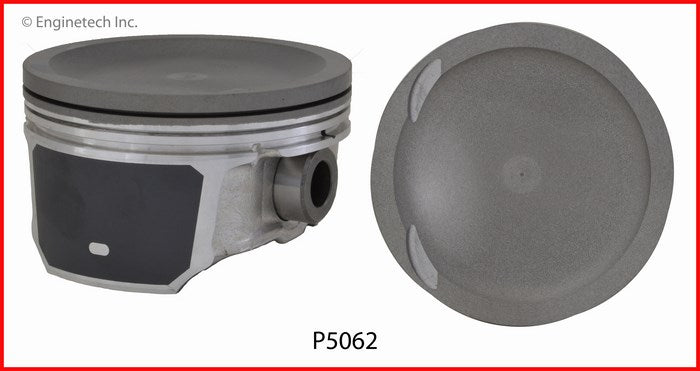 Enginetech P5062(4)STD Engine Piston Set Without Rings for Mazda 3, Mazda 6, Ford Fusion and Mercury Milan