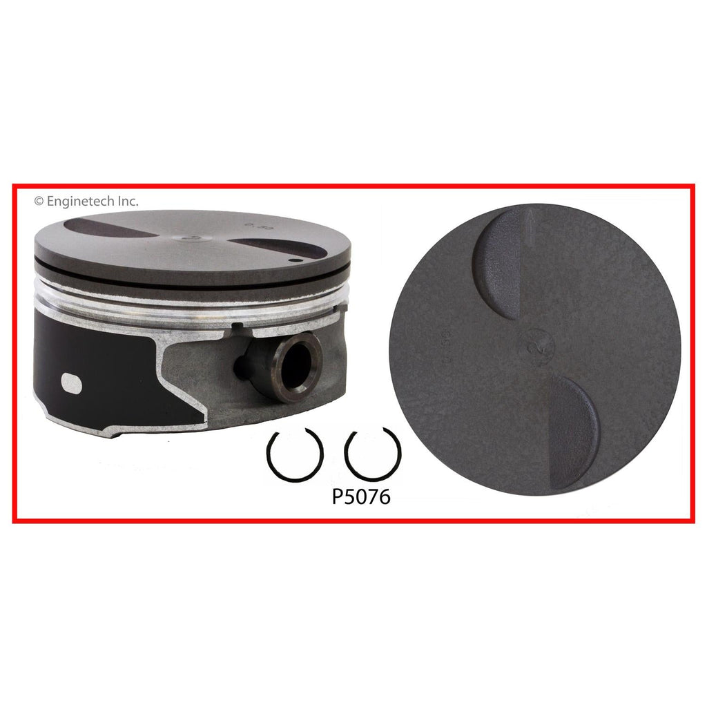 Enginetech P5076(1.75) Engine Single Piston – High-Quality Replacement Part for Cadillac Escalade and GMC Yukon