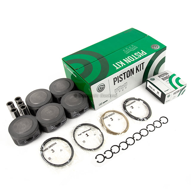 Pistons and Rings fit 04-06 Chevrolet 3.5L L5 DOHC 20v