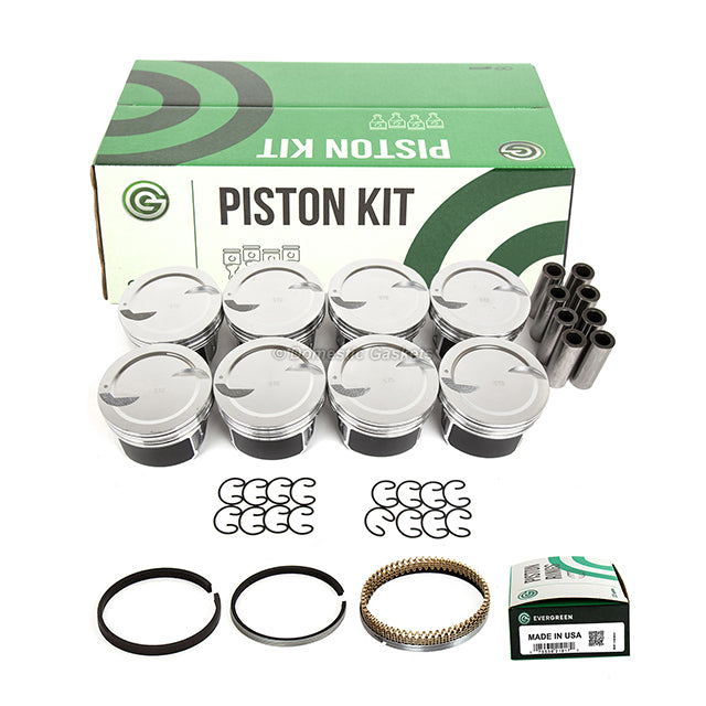 Full Gasket Set Bearings Pistons Fit 06-07 Hummer H2 6.0L OHV