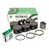 Pistons Bearings Rings Fit 97-09 Mazda Ford Mercury 4.0L V6 SOHC 12v VIN K E