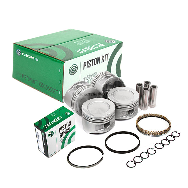 Pistons Bearings Rings Fit 85-95 Toyota 4Runner Pickup 2.4L SOHC 22R 22RE