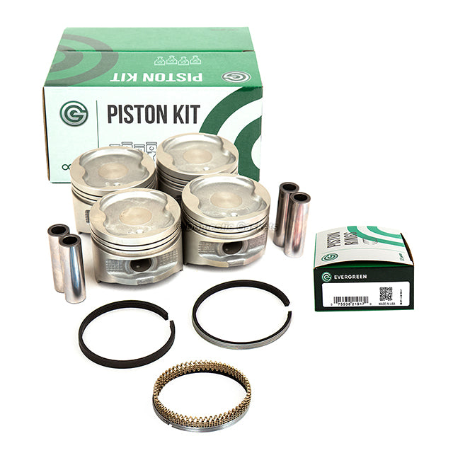 Pistons Bearings Rings Fit 87-91 Toyota Camry Celica 2.0L DOHC 3SFE