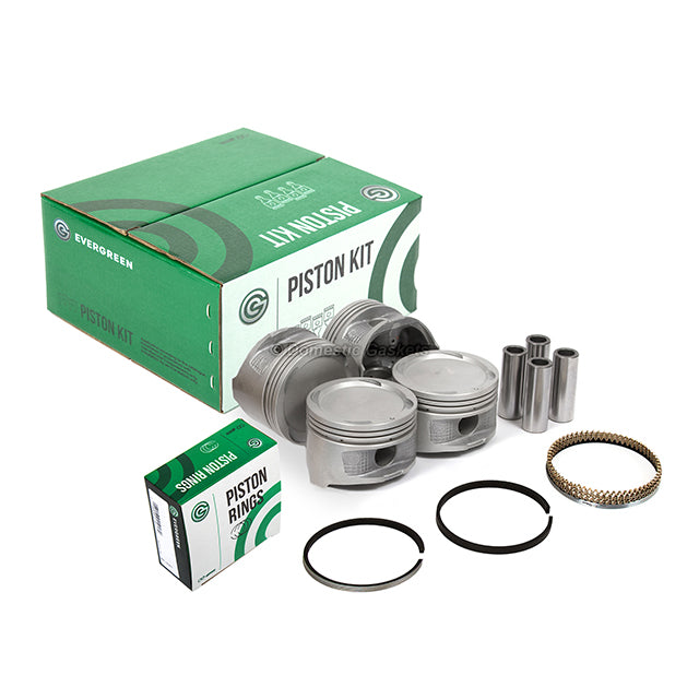 Pistons Bearings Rings Fit 93-97 Toyota Corolla Celica Prizm 1.8L DOHC 7AFE