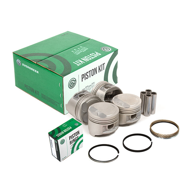 Pistons Bearings Rings Fit 92-98 Toyota Paseo Tercel 1.5L DOHC 5EFE