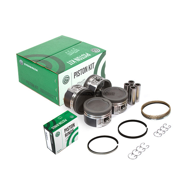Pistons Bearings Rings Fit 94-04 Toyota T100 Tacoma 4Runner 2.7L DOHC 3RZFE