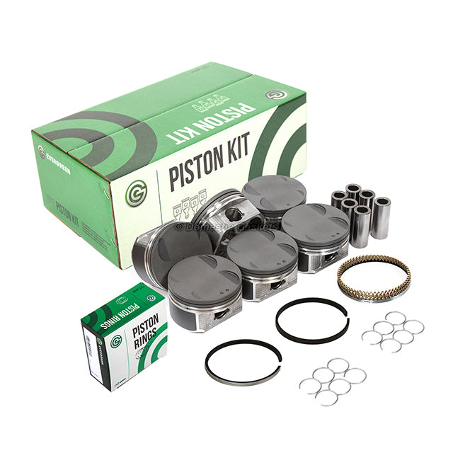Pistons Bearings Rings Fit 94-06 Toyota Camry Solara Sienna 3.0L DOHC 1MZFE