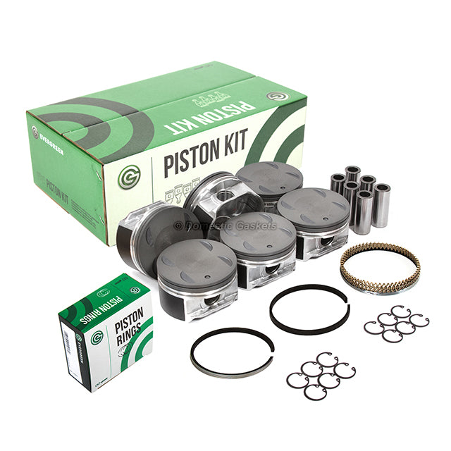 Pistons Bearings Rings Fit 04-08 Toyota Camry Solara Sienna Lexus 330 3.3L