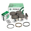 Pistons Bearings Rings Fit 89-92 Nissan Stanza Axxess 2.4L SOHC KA24E